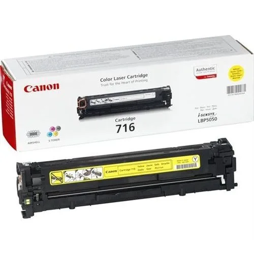 CANON CRG-716Y SARI TONER 1.500 SAYFA 1977B002